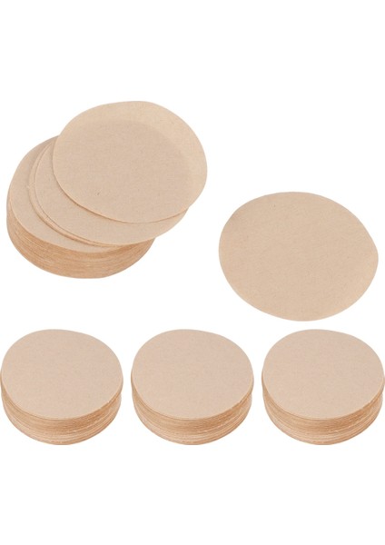 400 Parça Ağartılmamış Kağıt Kahve Filtresi Yuvarlak Yedek Kahve Filtre Kağıdı (2,3 Inç Çap) (Yurt Dışından) modelleri