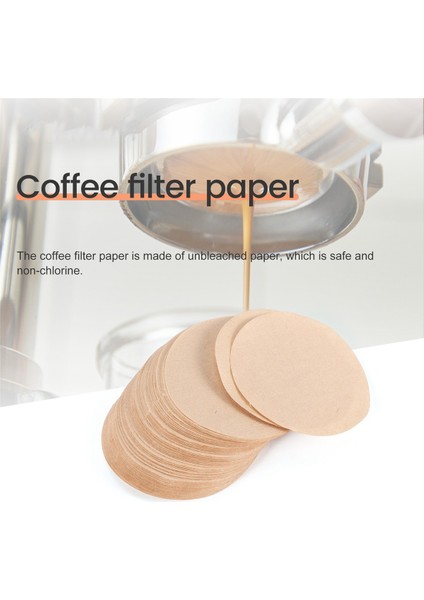 400 Parça Ağartılmamış Kağıt Kahve Filtresi Yuvarlak Yedek Kahve Filtre Kağıdı (2,3 Inç Çap) (Yurt Dışından) fırsatları