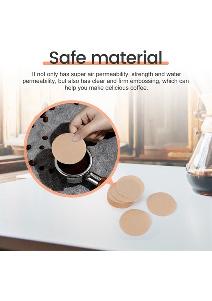 400 Parça Ağartılmamış Kağıt Kahve Filtresi Yuvarlak Yedek Kahve Filtre Kağıdı (2,3 Inç Çap) (Yurt Dışından) indirimleri