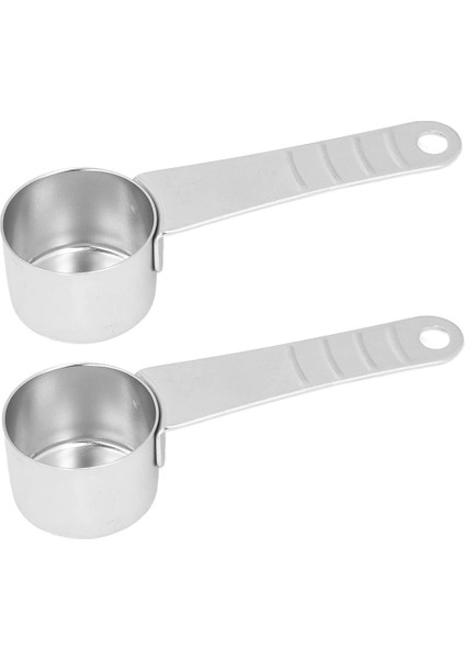 Adet Paslanmaz Çelik Kahve Kaşıkları, Sağlam Dayanıklı Süt Tozu Ölçüm Kaşıkları Ergonomik Saplı, Mutfak Eşyaları (Yurt Dışından)
