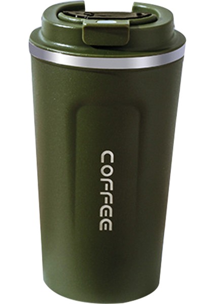 Kahve Için 510ML Akıllı Sıcaklık Şişesi LED Sıcaklık Göstergesi Termal Kupa Yalıtımlı Fincan Yeşil (Yurt Dışından) indirimleri