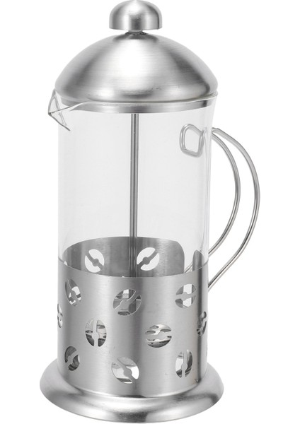 Paslanmaz Çelik Cam Fransız Basın Kahve Fincanı Çay Makinesi Cafetiere Filtre Mutfak Aracı 600 ml (Yurt Dışından) fiyatları