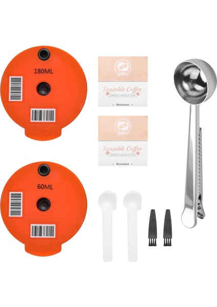 Makinede Yeniden Kullanılabilir Kahve Kapsülü Için Doldurulabilir Kahve Kapsülleri (Yurt Dışından)