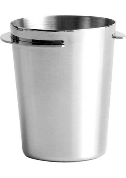 51MM Kahve Dozaj Yakalayıcı Bardak Toz Besleyici Makinesi Dayanıklı Parça Aşınma Distribütörü Coffeeware Aksesuarları, Gümüş (Yurt Dışından)