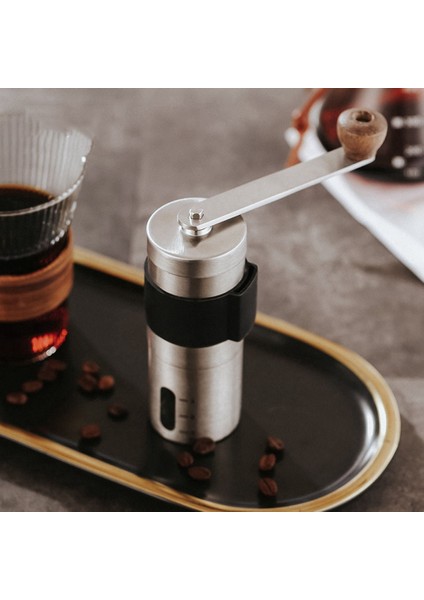 Taşınabilir Manuel Kahve Öğütücü - Yüksek Sertlik Konik Seramik Çapaklar Ince Toz Ayarlı Paslanmaz Çelik El (Yurt Dışından) fırsatları
