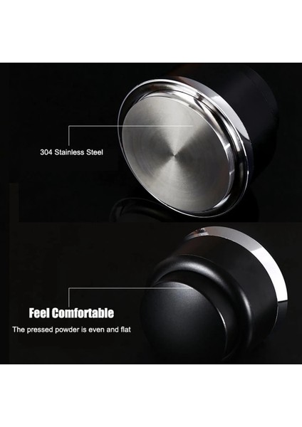 Paslanmaz Çelik Espresso Aksesuarı Portafiltreye Uygun Kahve Sabotajı Yarı Otomatik Ayarlanabilir Toz ÇEKIÇ-53MM (Yurt Dışından) fiyatları