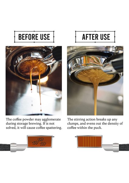 Espresso Kahve Karıştırıcı, Dağıtım Için Kahve Karıştırıcı Aracı, Iğne Tipi Dağıtıcı, Kahve Sabotaj Dağıtıcı A (Yurt Dışından) modelleri