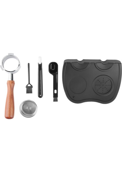 51MM Espresso Makinesi EC680/EC685 Için Dipsiz Kahve Dolabı, Tabansız Filtre Tutucu, Ahşap Kahve Sapı (Yurt Dışından)