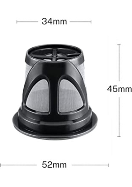 -4 Mor Için Yeniden Kullanılabilir Kahve Kapsülleri Kupası Için Yeniden Kullanılabilir Kahve Filtre Bölmeleri Için Doldurulabilir K Bardaklar (Yurt Dışından) fırsatları