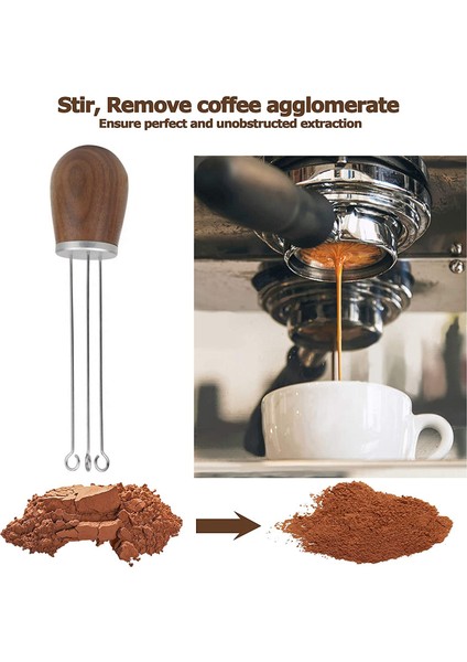 Iğne Tipi El TOKMAKLARI-58MM & 51MM Paslanmaz Çelik Kahve Karıştırıcı Espresso Makinesi Temizleme Fırçası ile Yardımcı Aletler (Yurt Dışından) indirimleri