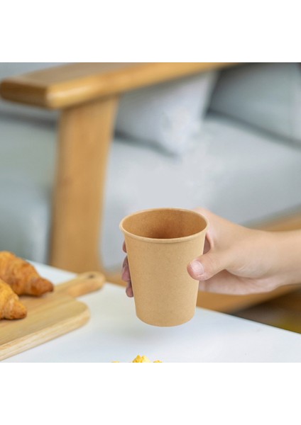 100 Adet/paket Kağıt Kahve Fincanı Tek Kullanımlık Kağıt Bardak Çevre Dostu Çay Bardağı Içme Aksesuarları (Yurt Dışından) fırsatları