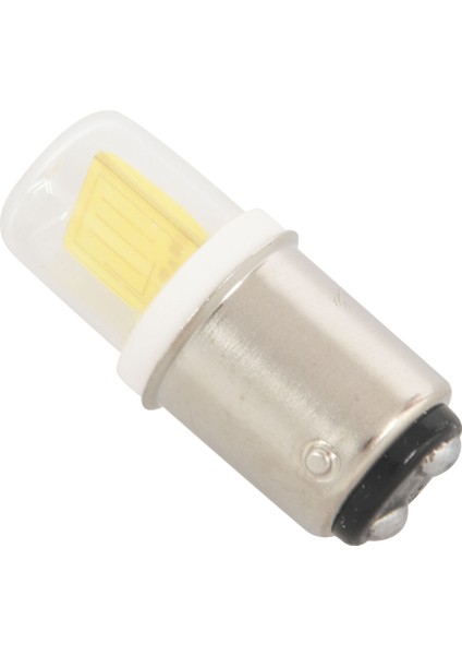 BA15D LED Ampul 3W 110V 220V Ac Karartmayan 300 Lümen Cob 1511 LED Lamba Beyaz Avize Dikiş Makinesi Için Sıcak Beyaz (Sıcak Beyaz) (Yurt Dışından)