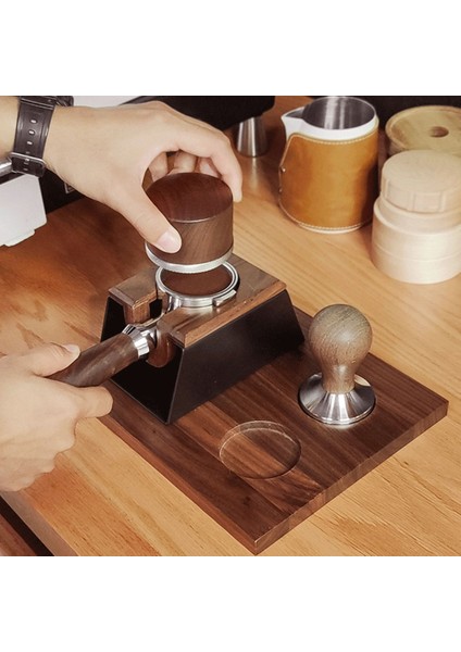 Espresso Sabotaj Makinesi Aksesuarları Portafilter Standı Espresso Kahve Standı Tabansız Aletlerle Tezgahlar (Yurt Dışından) fırsatları