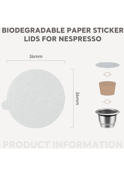 Tek Kullanımlık Folyolu Kahve Kapsülü Için Paslanmaz Çelik Contalar Kolay Temizlenebilir Yeniden Kullanılabilir Bardak Gövdesi, C (Yurt Dışından) indirimleri