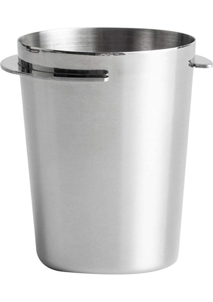 Kahve Dozaj Bardağı, Paslanmaz Çelik Dozaj Bardağı Toz Besleyici Bardak Parçası Espresso Kahve Makinesi Aksesuarları (Gümüş) (Yurt Dışından)