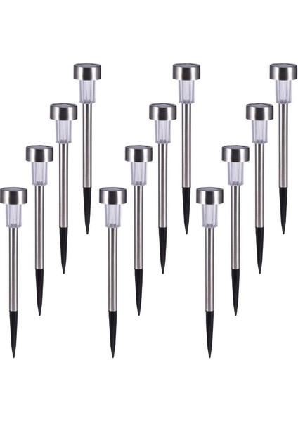 6pcs Güneş Enerjili Açık Bahçe Sokak Lambaları, Kaldırımlar, Metreler, Çimenler, Avlu Işıkları, Bahçe Dekoratif Işıklar (Yurt Dışından)