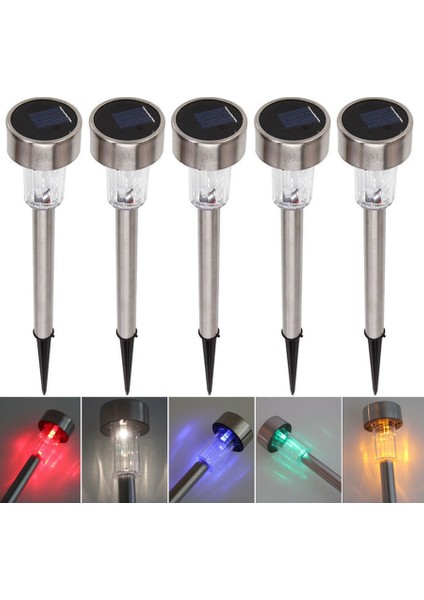 6pcs Güneş Enerjili Açık Bahçe Sokak Lambaları, Kaldırımlar, Metreler, Çimenler, Avlu Işıkları, Bahçe Dekoratif Işıklar (Yurt Dışından) fiyatları