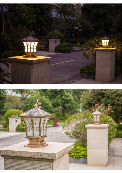 10 In 1 Güneş Spot Işık Dış Mekan LED Bahçe Çim Peyzaj Yolu Duvar Lambası (Yurt Dışından) modelleri