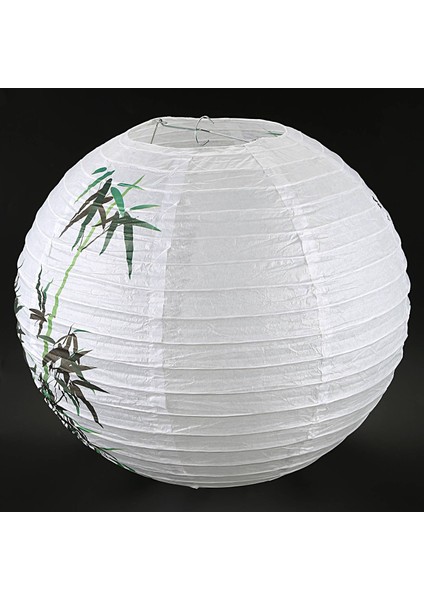 30CM Abajur Kağıt Fener Oryantal Tarzı Işık Dekorasyonu Çin, Bambu (Yurt Dışından) modelleri