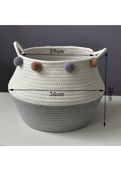 Dokuma Pamuk Halatlı Sepet, Kirli Giysiler, Oyuncaklar, Yatak Odasında, Oturma Odasında ve Çocuk Odasında Battaniye Saklama Alanı, Xl (Yurt Dışından) fiyatları