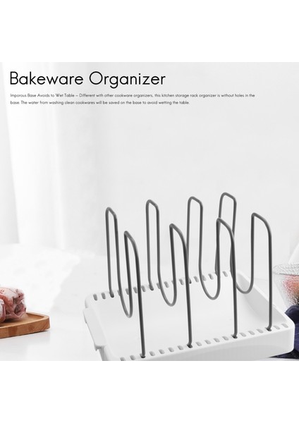 Ayarlanabilir Tava Düzenleyici, Kapak ve Kesme Tahtası Için Tencere Düzenleyici, Bakeware Düzenleyici Raf Depolama (Yurt Dışından) modelleri