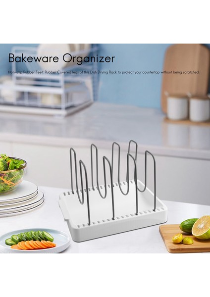 Ayarlanabilir Tava Düzenleyici, Kapak ve Kesme Tahtası Için Tencere Düzenleyici, Bakeware Düzenleyici Raf Depolama (Yurt Dışından) fırsatları