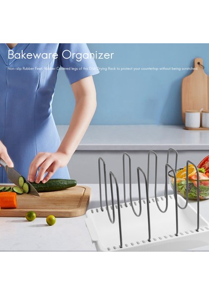 Ayarlanabilir Tava Düzenleyici, Kapak ve Kesme Tahtası Için Tencere Düzenleyici, Bakeware Düzenleyici Raf Depolama (Yurt Dışından) indirimleri