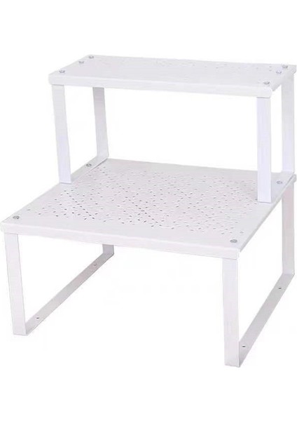 Mutfak Depolama Rafı Baharat Rafı Araçları Tutucular Çift Katmanlı Baharat Şişesi Rafları Mutfak Malzemeleri Bulaşıklık (Yurt Dışından)