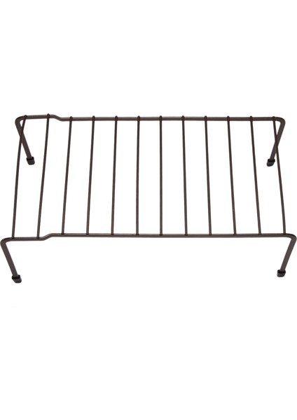 Ayarlanabilir Mutfak Depolama Rafı Metal Dolap Depolama Rafı Kaymaz Baharat Rafı Tek Katmanlı Organizatör Yerden Tasarruf - Kahverengi (Yurt Dışından) fırsatları