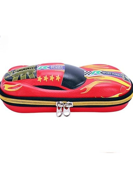 Kalem Kutusu Araba Supercar Kalem Kutusu Organizatör Kırtasiye Çocuklar Için Erkek Kız Öğrenci Karikatür Kalem Kutusu 3D Eva Büyük Kapasiteli (Kırmızı) (Yurt Dışından) modelleri