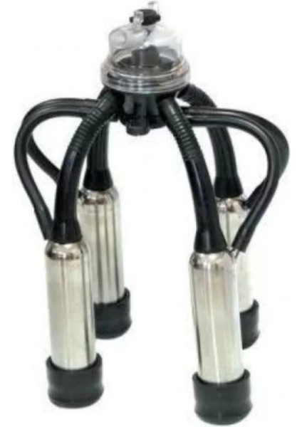 Memelik Komple Kauçuk 160CC Krom Süt Sağım