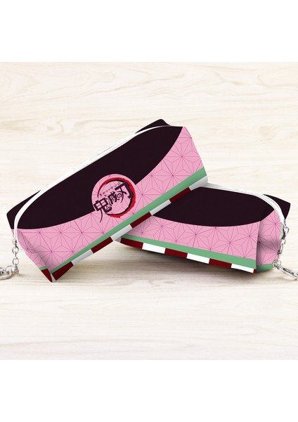 Anime Kalem Kutusu, Fermuarlı Büyük Kapasiteli Karikatür Kalem Kutusu Çantası, Genç Öğrenci Için Deri Kalem Kılıfı (Yurt Dışından)