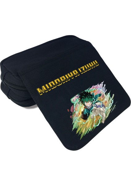 My Hero Academia Tuval Büyük Kapasiteli Çift Katmanlı Kalem Çantası Anime Kırtasiye Kutusu Öğrenci Kırtasiye Kalem Çantası (Yurt Dışından) fırsatları