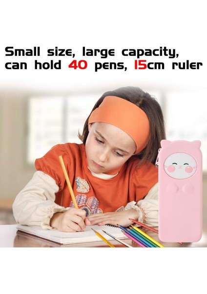 Sevimli Hayvan Kalem Kutusu Büyük Kapasiteli Kalem Çantası Dayanıklı Öğrenciler Fermuarlı Kırtasiye Kalem Tutucu Çocuklar Için/ofis/orta Lise/kolej Için 3-18 Yaş Erkek Kız (Yurt Dışından) modelleri