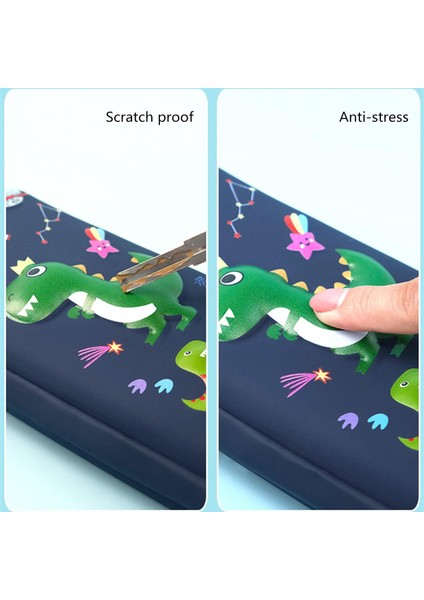 Kızlar Için Kalem Kutusu Sevimli Kalem Kutusu Karikatür Kedi 3D Eva Bölmeli Kalem Kutusu Kılıfı Tutucu Okul Hediyeleri (Dinozor) (Yurt Dışından) modelleri
