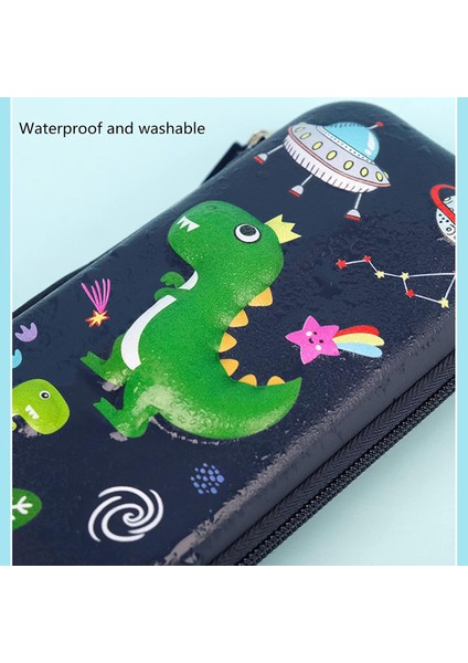 Kızlar Için Kalem Kutusu Sevimli Kalem Kutusu Karikatür Kedi 3D Eva Bölmeli Kalem Kutusu Kılıfı Tutucu Okul Hediyeleri (Dinozor) (Yurt Dışından) fırsatları
