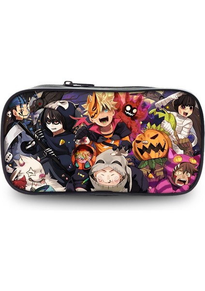 Naruto Büyük Kapasiteli Kalem Kutusu Kırtasiye Çantası Ilk ve Orta Okul Öğrencileri Desen Kalem Kutusu (Yurt Dışından)