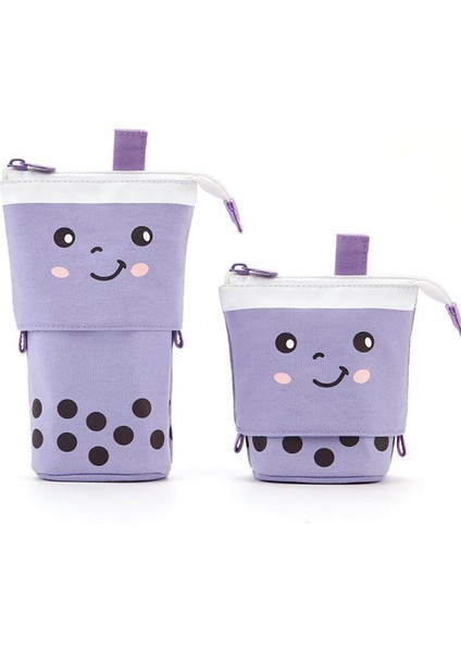 Açılan Dalga Noktası Kalem Kutusu, Büyük Kapasiteli Tuval, Öğrenci Sevimli Kalem Kutusu, Değişken Geri Çekilebilir Yaratıcı Kalem Tutucu (Yurt Dışından)