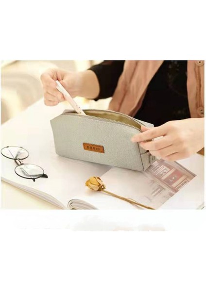 Büyük Kalem Kutusu Büyük Kapasiteli Kalem Çantası Çantası Kalem Tutucu Tek Katmanlı Okul Malzemeleri Orta Okul Ofis Üniversite Öğrencileri Için Uygun Kırtasiye Saklama Kutusu Kız E (Yurt Dışından) modelleri