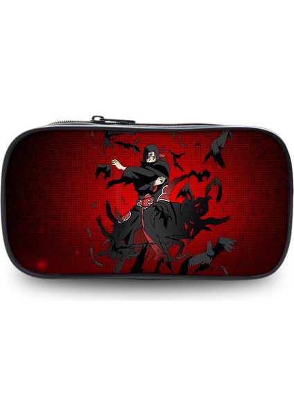 Naruto Büyük Kapasiteli Kalem Kutusu Kırtasiye Çantası Ilk ve Orta Okul Öğrencileri Desen Kalem Kutusu (Yurt Dışından)