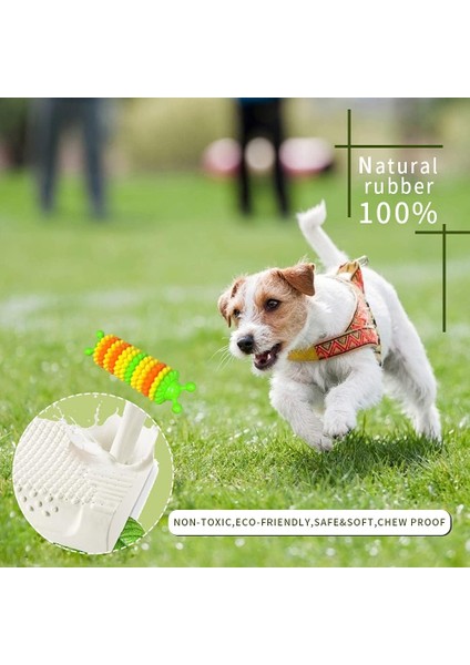 Agresif Çiğneme Makineleri Için Köpek Oyuncakları, Doğal Kauçuk Yıkılmaz Diş Temizleme Köpeği Küçük Orta Büyük Köpekler Için Çiğneme Oyuncakları, Açık Hava Eğlencesi Interaktif Köp (Yurt Dışından) fırsatları