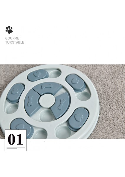 Köpek Maması Döner Tabla Yeme Boğulma Önleyici Gereçler Köpek Kasesi (C-Pembe) (Yurt Dışından) indirimleri