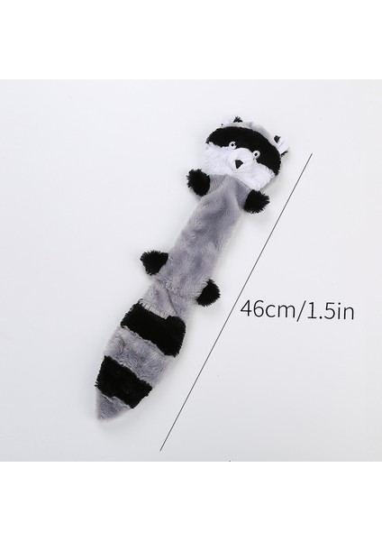 Stuffingless Köpek Oyuncak, Gıcırtılı Peluş Köpek Oyuncak, Küçük Orta Köpekler Için Stuffingless Köpek Çiğneme Oyuncağı - ,46CM (Yurt Dışından)