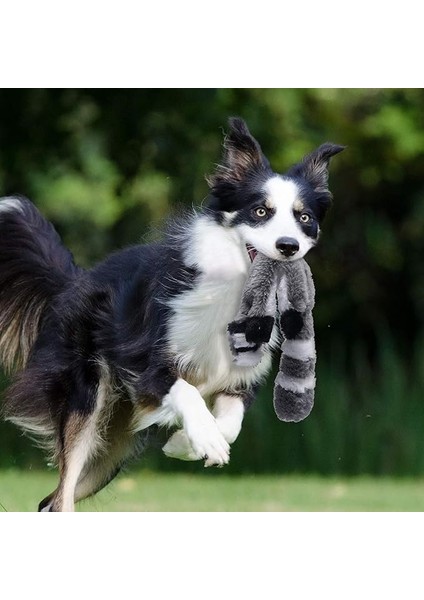 Stuffingless Köpek Oyuncak, Gıcırtılı Peluş Köpek Oyuncak, Küçük Orta Köpekler Için Stuffingless Köpek Çiğneme Oyuncağı - ,46CM (Yurt Dışından)