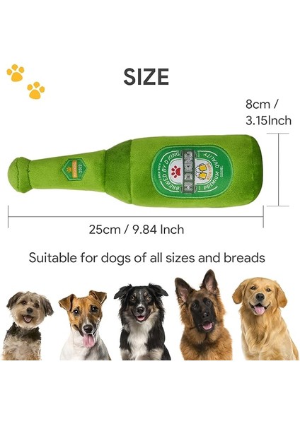 Peluş Köpek Oyuncak, Gıcırdayan Köpek Oyuncakları, 8 Haftadan Itibaren Küçük Köpek Köpek Oyuncakları, Can Sıkıntısı Için Interaktif Köpek Oyuncakları, Köpek Doğum Günü Hediyeleri, (Yurt Dışından) indirimleri