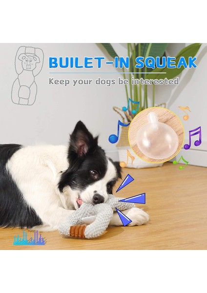 Etkileşimli Köpek Oyuncakları, Küçük Köpekler Için Koala Şekli Cızırtılı Köpek Oyuncakları Yıkanabilir Peluş Köpek Küçük Orta Köpekler Için Çiğneme Oyuncakları (Koala) (Yurt Dışından) fiyatları