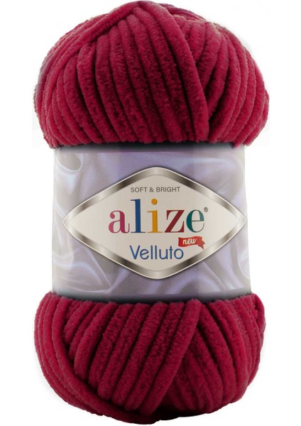 5 Adet Alize Velluto 107 El Örgü Ipi 100 Gr.