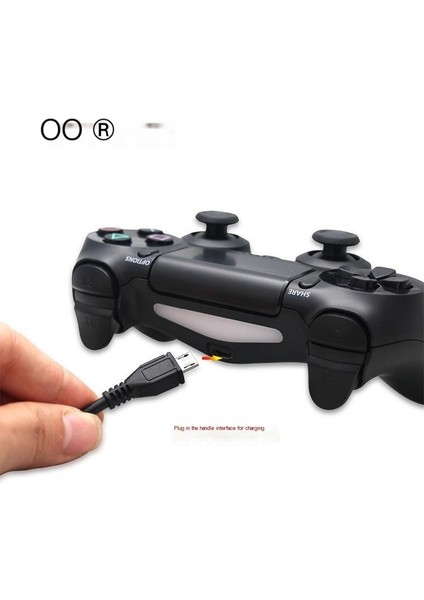 Ps4/slim/pro Oyun Kumandası USB Veri Kablosu 2m-Siyah (Yurt Dışından)