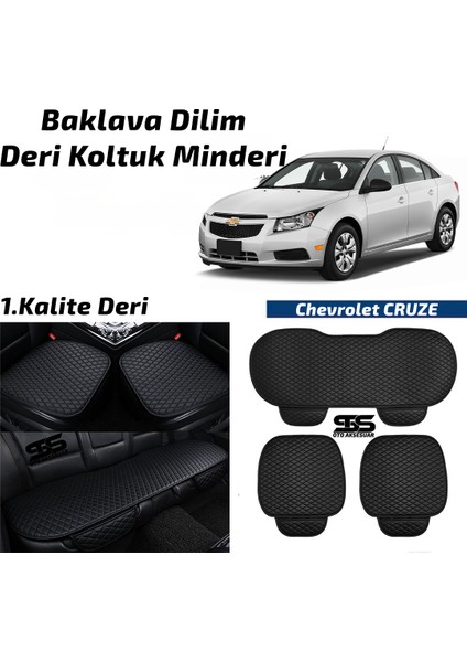 Fruens Chevrolet Cruze Siyah Deri Oto Koltuk Minderi
