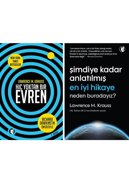 Hiç Yoktan Bir Evren - Şimdiye Kadar Anlatılmış En İyi Hikaye - Lawrence M. Krauss